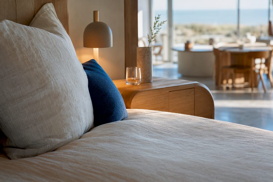 Eco-luxe interieur met natuurlijke materialen