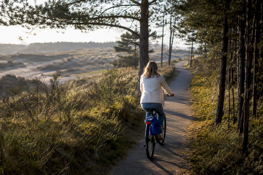 Ontspannen fietsen door de duinen van Ameland