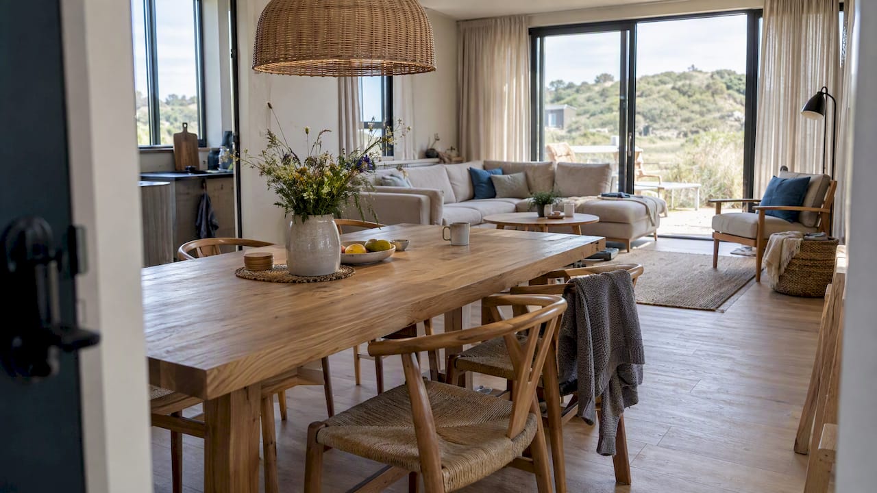 Lichte Breeze Loft met Scandinavisch en Nederlands design